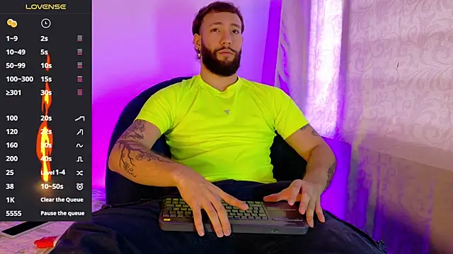 angel kyrozz online show from 3, 8, 2026