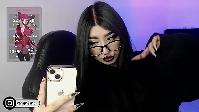 VamppyJane online show from 31, 10, 2025