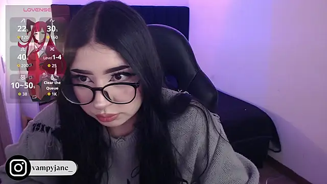 VamppyJane online show from 9, 1, 2026