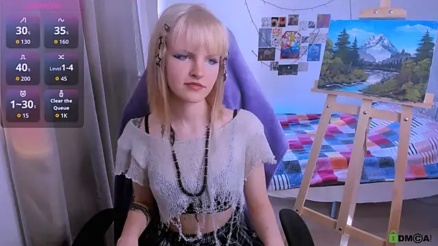 Snapshot of Mel_the_drawer chatting on 11, 3, 2026 Mel the drawer online show from 11, 3, 2026