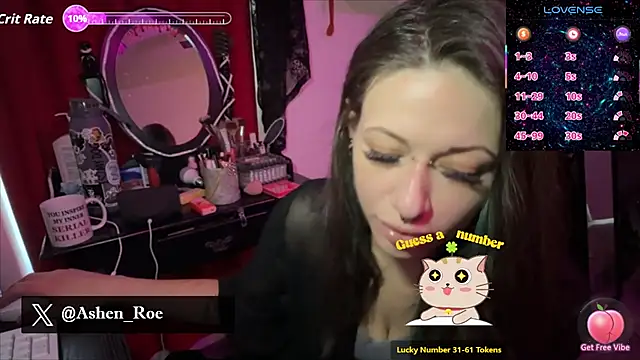 Snapshot of AshenRoe chatting on 7, 3, 2026 AshenRoe online show from 7, 3, 2026