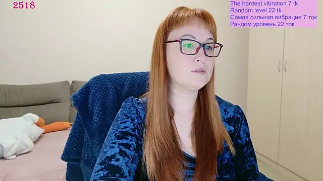 Foxy-lady online show from 11, 6, 2026