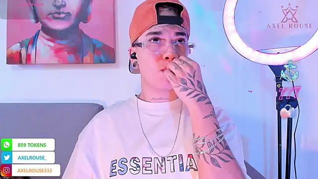 AxelRouse3 online show from 8, 3, 2026