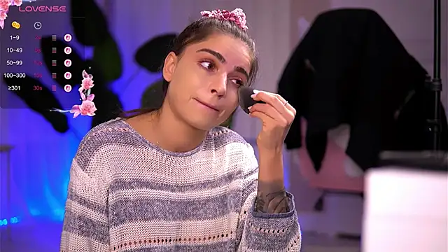 Snapshot of PureEllieX chatting on 18, 1, 2026 PureEllieX online show from 18, 1, 2026