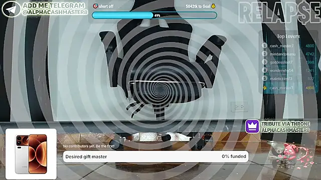 Snapshot of Alphacashmaster777 chatting on 21, 2, 2026 Alphacashmaster777 online show from 21, 2, 2026