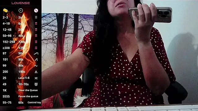 Snapshot of Whisperingfire chatting on 22, 6, 2026 Whisperingfire online show from 22, 6, 2026