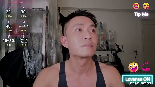 Snapshot of OceanCandy9 chatting on 8, 1, 2026 OceanCandy9 online show from 8, 1, 2026