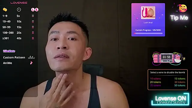 Snapshot of OceanCandy9 chatting on 2, 2, 2026 OceanCandy9 online show from 2, 2, 2026