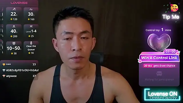 Snapshot of OceanCandy9 chatting on 27, 2, 2026 OceanCandy9 online show from 27, 2, 2026