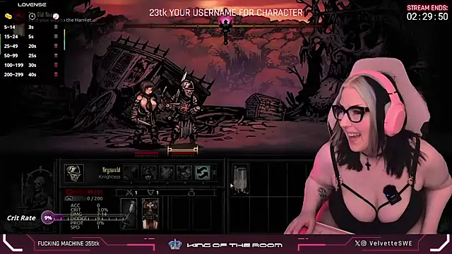 VelvetteSWE online show from 6, 5, 2026