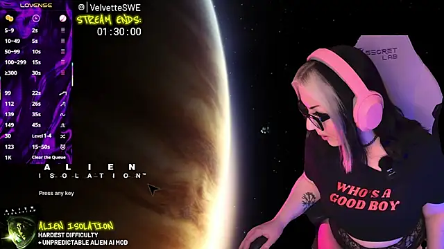 VelvetteSWE online show from 30, 5, 2026