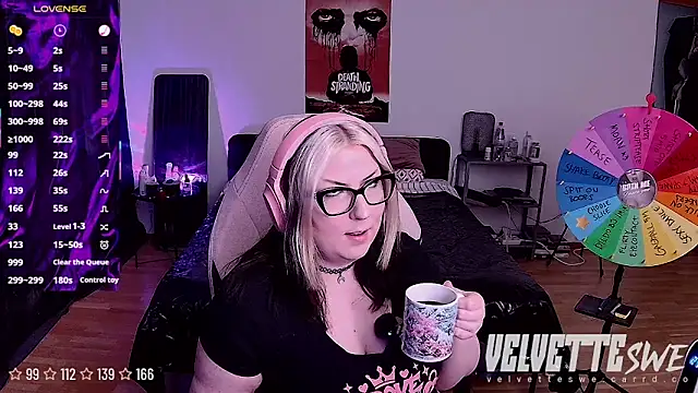 VelvetteSWE online show from 2, 7, 2026