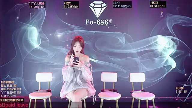 Snapshot of FO-686- chatting on 15, 3, 2026 FO-686- online show from 15, 3, 2026