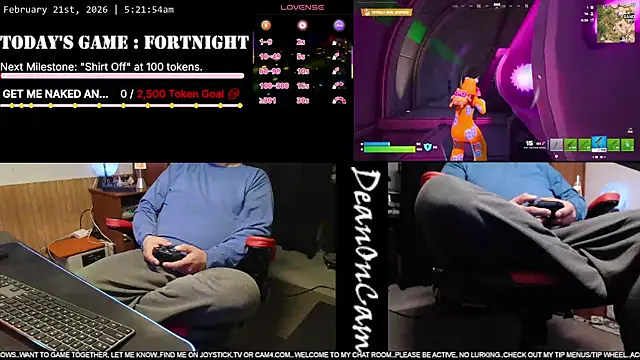 DeanonCam online show from 21, 2, 2026