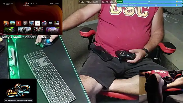 DeanonCam online show from 26, 7, 2026