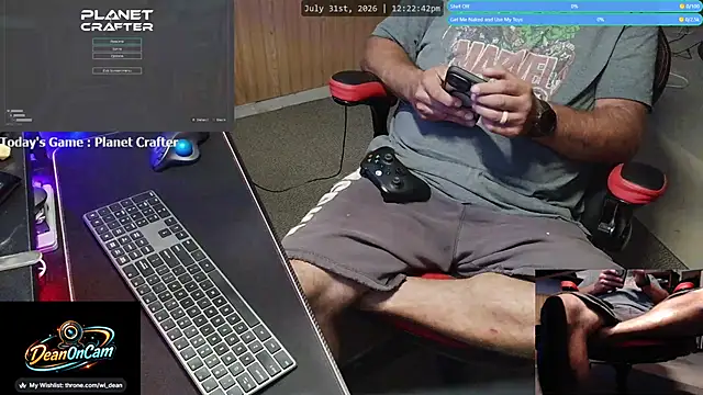 DeanonCam online show from 31, 7, 2026