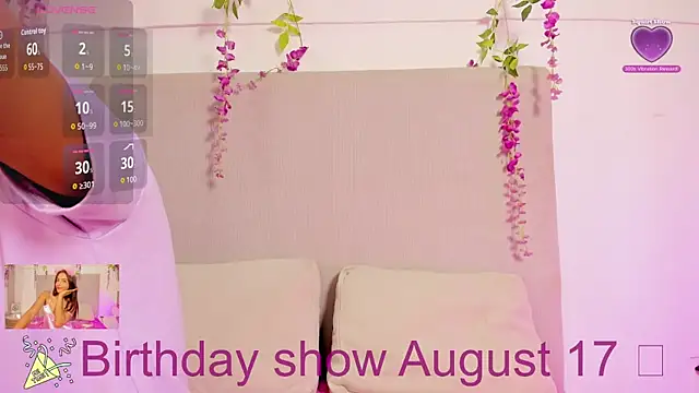 chloe peach  online show from 22, 7, 2026