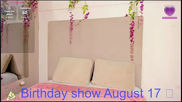 chloe peach  online show from 24, 7, 2026