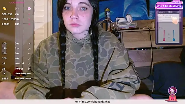 ahungkittykat online show from 9, 4, 2026