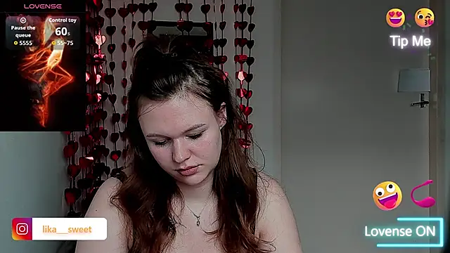 Lika  Sweeet online show from 27, 3, 2026