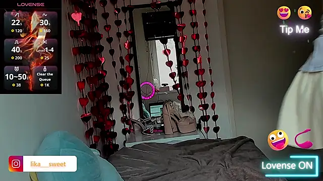 Lika  Sweeet online show from 28, 3, 2026