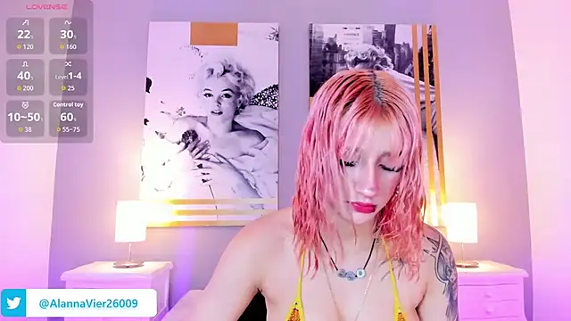 AlannaViera online show from 25, 6, 2026