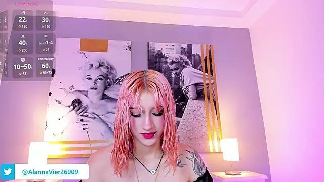 AlannaViera online show from 26, 6, 2026