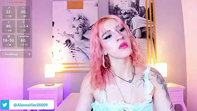 AlannaViera online show from 27, 6, 2026