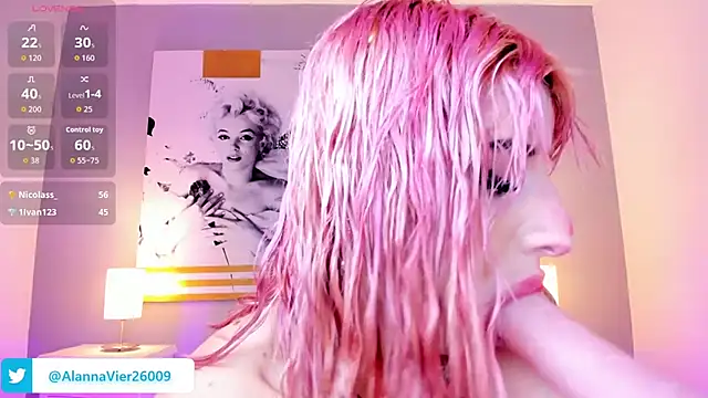 AlannaViera online show from 11, 7, 2026