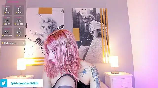 AlannaViera online show from 12, 7, 2026