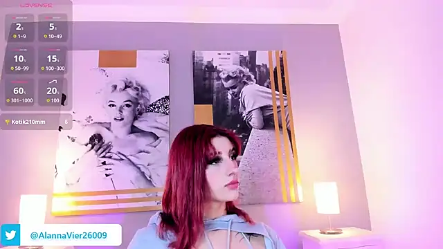 AlannaViera online show from 6, 8, 2026