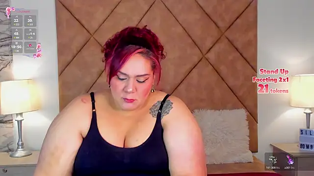 SilvanaBombshell online show from 3, 8, 2026