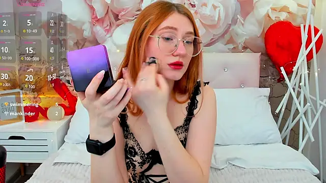 Snapshot of TinaHarp chatting on 21, 3, 2026 TinaHarp online show from 21, 3, 2026