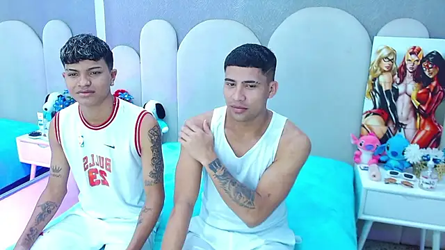 Snapshot of party_duo_boys chatting on 7, 3, 2026 party duo boys online show from 7, 3, 2026