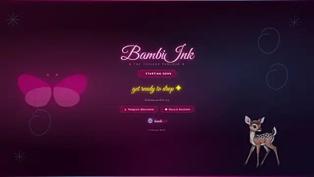 BambiInkXXX online show from 21, 4, 2026