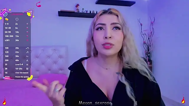 Megan sexrosse online show from 4, 5, 2026