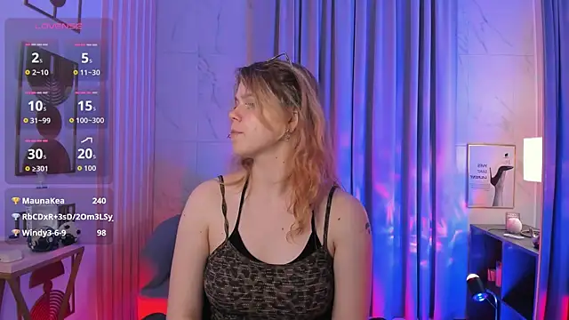 ElizabethVane online show from 12, 7, 2026