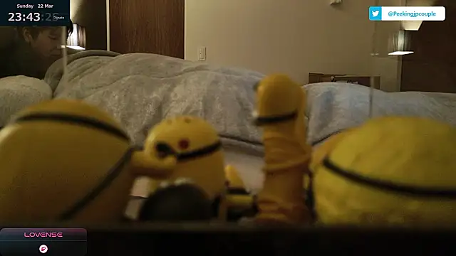 Peeking Bedroom JP online show from 22, 3, 2026