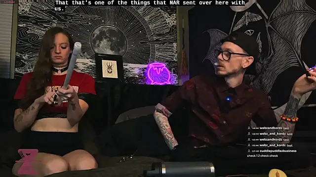 Snapshot of webzandkordz chatting on 8, 7, 2026 webzandkordz online show from 8, 7, 2026