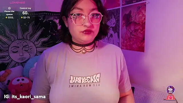 Snapshot of kaori_sama_uwu chatting on 9, 7, 2026 kaori sama uwu online show from 9, 7, 2026