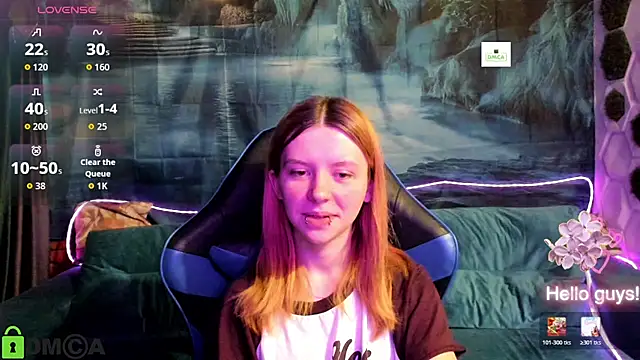 Snapshot of CarolInWonderland chatting on 22, 7, 2026 CarolInWonderland online show from 22, 7, 2026