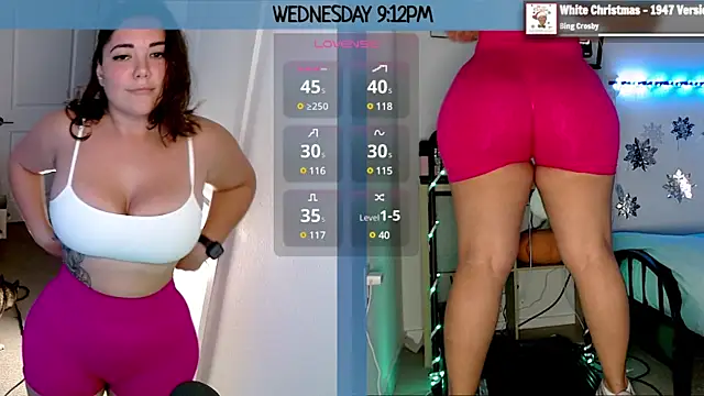 Snapshot of MilaValentina chatting on 19, 12, 2024 MilaValentina online show from 19, 12, 2024