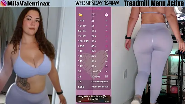 MilaValentina online show from 22, 4, 2026