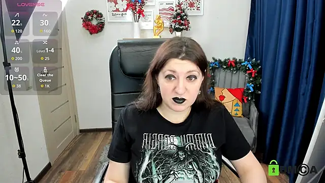 Black Black Rose online show from 19, 12, 2025