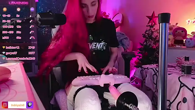 Snapshot of Indriya2x0 chatting on 9, 1, 2025 Indriya2x0 online show from 9, 1, 2025