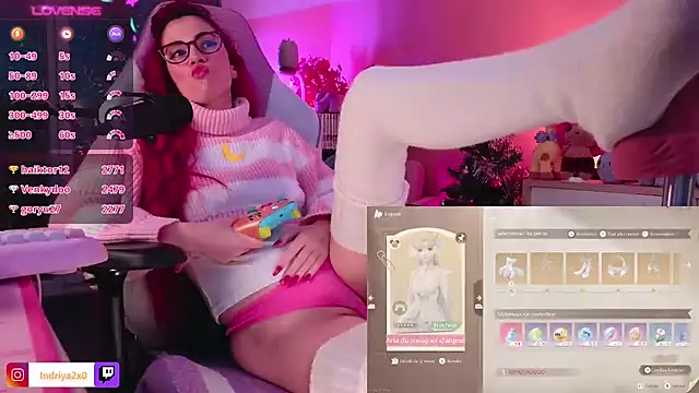 Snapshot of Indriya2x0 chatting on 10, 1, 2025 Indriya2x0 online show from 10, 1, 2025