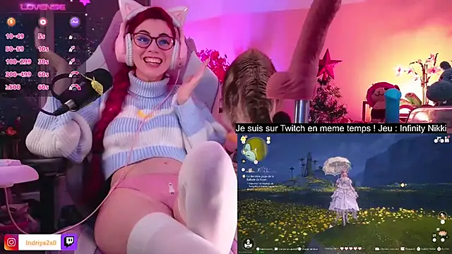 Snapshot of Indriya2x0 chatting on 6, 2, 2025 Indriya2x0 online show from 6, 2, 2025