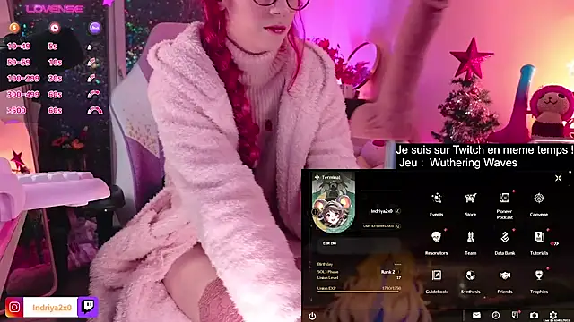 Snapshot of Indriya2x0 chatting on 14, 2, 2025 Indriya2x0 online show from 14, 2, 2025