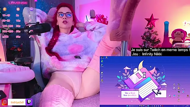 Snapshot of Indriya2x0 chatting on 17, 2, 2025 Indriya2x0 online show from 17, 2, 2025