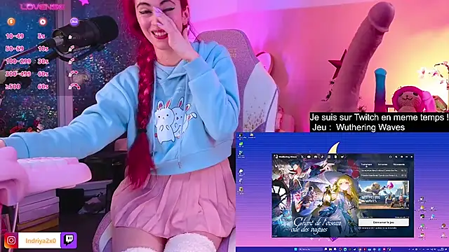 Snapshot of Indriya2x0 chatting on 24, 2, 2025 Indriya2x0 online show from 24, 2, 2025